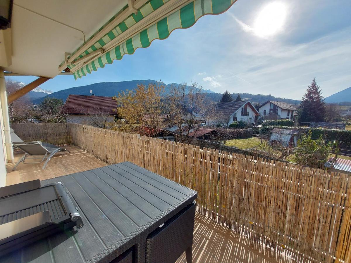 Entre Lac Et Montagne, Proche Centre De St Jorioz, Spacieux Et Confortable Appartement Avec Grande Terrasse سان جوريوز المظهر الخارجي الصورة